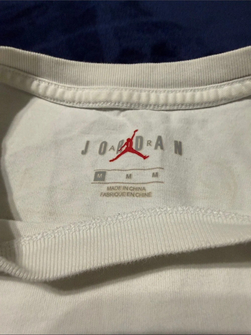 Jordan white short